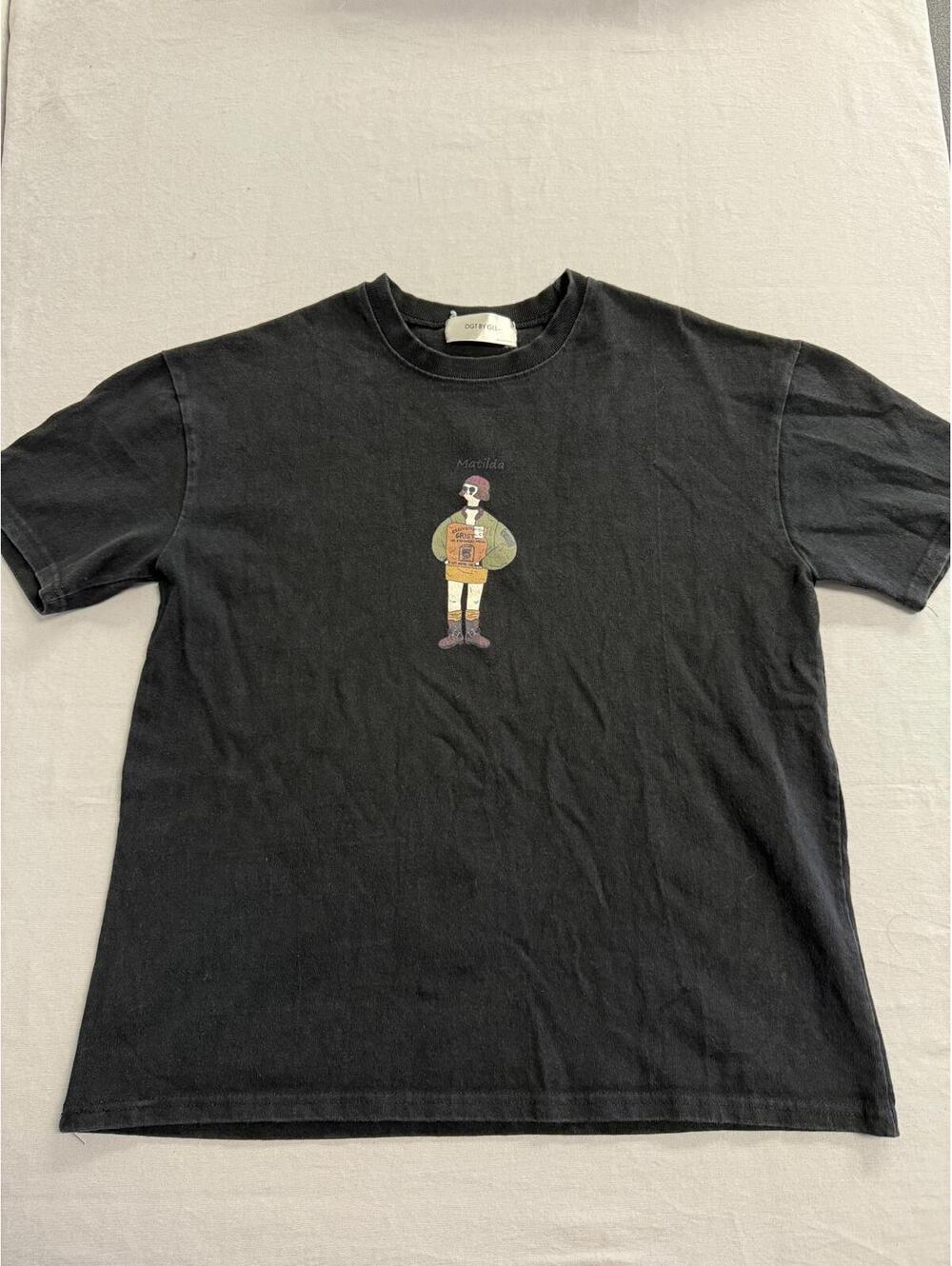 Matilda New York Hipster Art T-shirt Korean DGT by GLL - L